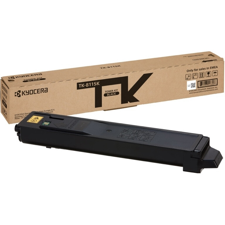 Kyocera Тонер-картридж TK-8115K для M8124cidn/M8130cidn чёрный (12000 стр.)