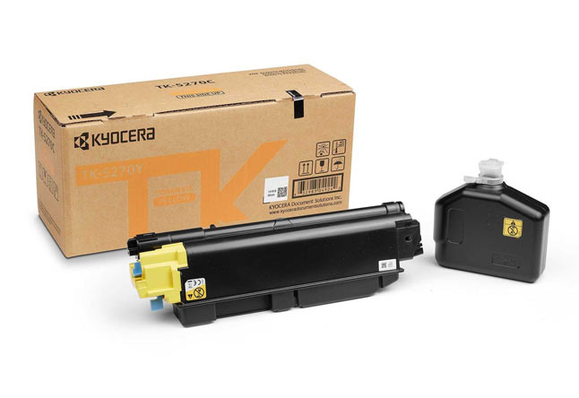 Kyocera Тонер-картридж TK-5270Y для P6230cdn/M6230cidn/M6630cidn жёлтый (6000 стр.)