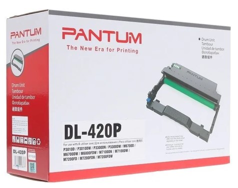 Барабан Pantum Drum unit DL-420P for P3010D/P3010DW/P3300DN/P3300DW/M6700D/M6700DW/M6800FDW /M7100DN/M7100DW/M7102DN/M7200FD/M7200FDN/M7200FDW /M7300FDN/M7300FDW (30000 pages)